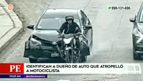 Conductor embistió a motociclista en Villa El Salvador. Foto y video: América Noticias