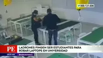 Robo en Universidad Científica del Sur. Foto y video: América Noticias