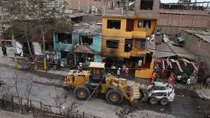 Tragedia en Villa El Salvador. Foto: Andina