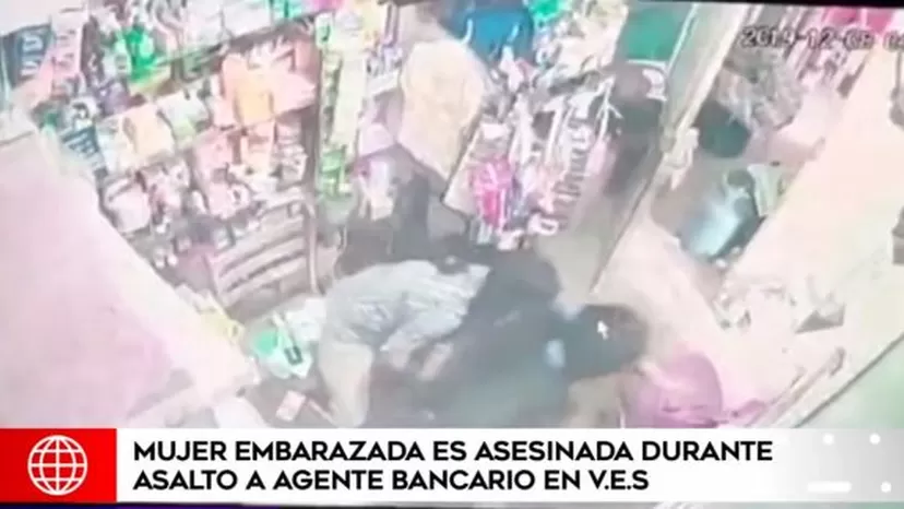 Villa El Salvador: Mujer embarazada fue asesinada durante robo a agente bancario