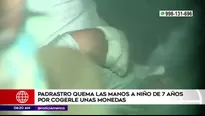 Maltrato a niño en Villa El Salvador. América Noticias