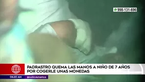 Maltrato a niño en Villa El Salvador. América Noticias