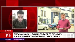 Siguen buscando a pareja de joven asesinada. América Noticias