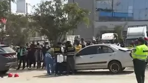 Villa El Salvador: Policía Nacional frustró robo a entidad bancaria 