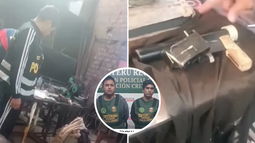 Villa El Salvador: Policías hallaron fábrica ilegal de armas “hechizas”