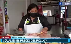 Villa El Salvador: Precio del pollo bajó a S/ 7.30  - Noticias de pollos