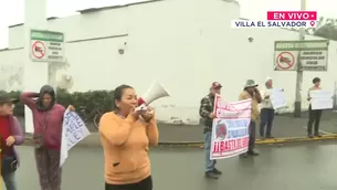 Los residentes exigen que los camiones sean redirigidos a la Panamericana Sur. / Video: Canal N