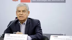 César Villanueva. Foto: PCM Perú