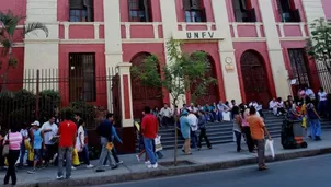 Para mayor información, la UNFV habilitó la página web, la página de Facebook y el correo electrónico informes.admision@unfv.edu.pe / Foto: archivo El Comercio