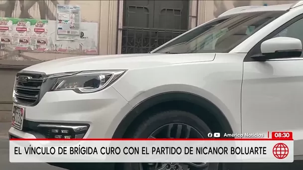 El vínculo de Brígida Curo con el partido de Nicanor Boluarte. Foto: Unidad de investigación El vínculo de Brígida Curo con el partido de Nicanor Boluarte. Foto: Unidad de investigación