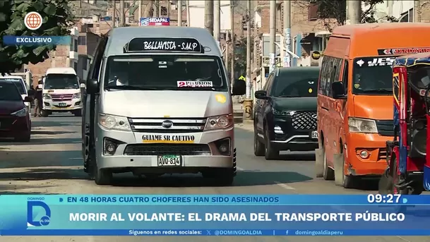 Ola de violencia en el transporte público deja cuatro choferes asesinados. Foto: Domingo al día