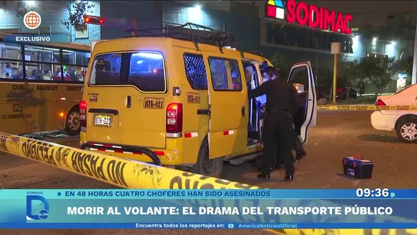 Ola de violencia en el transporte público deja cuatro choferes asesinados. Foto: Domingo al día