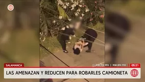 Violento robo de camioneta en Salamanca deja mujeres heridas. Foto y video: América Noticias