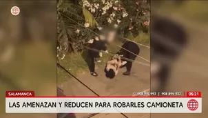 Violento robo de camioneta en Salamanca deja mujeres heridas. Foto y video: América Noticias