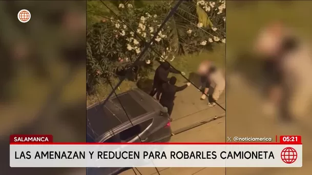 Violento robo de camioneta en Salamanca deja mujeres heridas. Foto: América Noticias