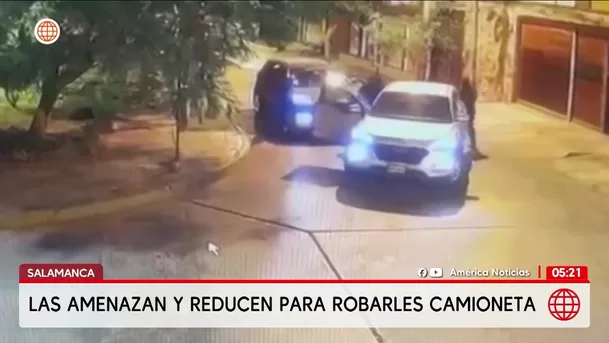 Violento robo de camioneta en Salamanca deja mujeres heridas. Foto: América Noticias