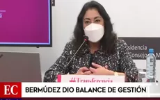Presidenta del Consejo de Ministros Violeta Bermúdez dio un balance de su gestión - Noticias de violeta-isfel