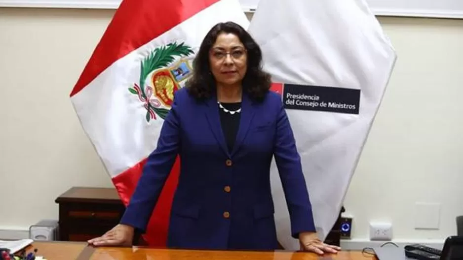 Violeta Bermúdez, premier. Foto: El Comercio