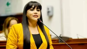 La congresista Vivian Olivos anunció su salida irrevocable de Fuerza Popular, tras 15 años vinculada al partido. Foto: Andina. Video: Canal N