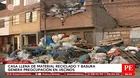Vivienda llena de basura alarma a vecinos en el Cercado de Lima