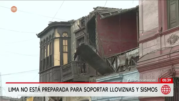 Viviendas en Lima presentan alta vulnerabilidad por lloviznas y sismos. Foto: América Noticias Viviendas en Lima presentan alta vulnerabilidad por lloviznas y sismos. Foto: América Noticias