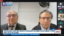 Juicio contra Alejandro Toledo. Foto y video: Canal N