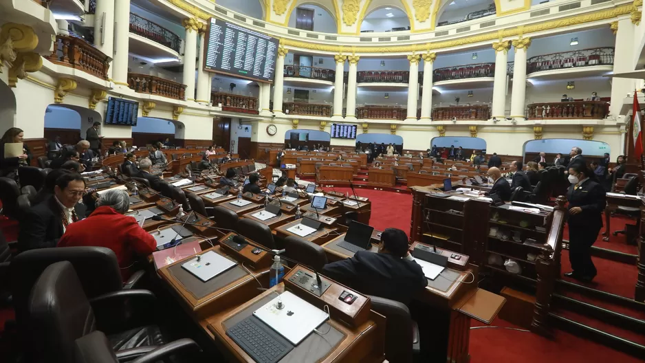 Pleno del Congreso. Foto: Congreso