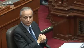 Congreso de la República interpela a ministro de Energía y Minas, Jorge Luis Montero. / Video: Canal N