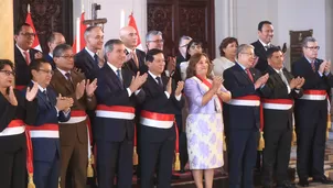 Gabinete de Eduardo Arana solicita voto de confianza ante el Pleno del Congreso