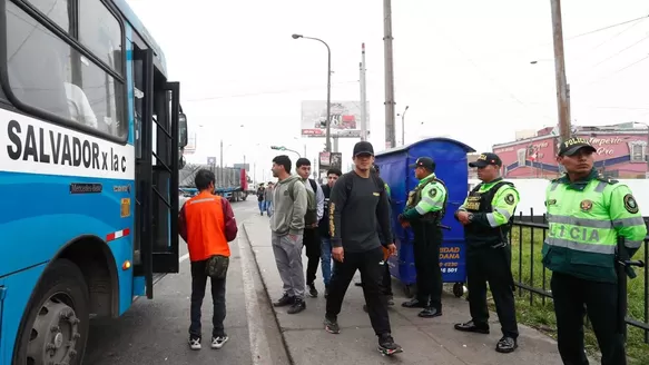 Sector de transportistas realiza paro nacional. Foto: Andina