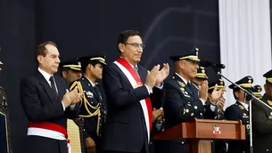 Martín Vizcarra se refirió a la Escuela Militar de Chorrillos. Video: Canal N / Foto: Andina