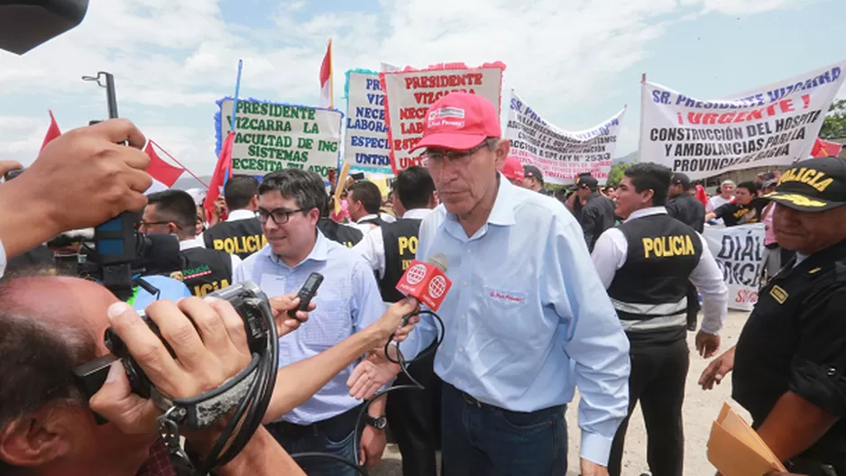 Martín Vizcarra se refirió a Salvador del Solar. Foto: Andina