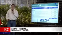 Presidente Martín Vizcarra.