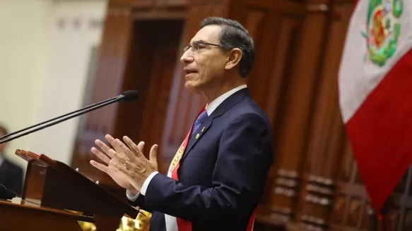 Mart&iacute;n Vizcarra anunci&oacute; el proyecto para una nueva ley de miner&iacute;a. Foto: Presidencia de la Rep&uacute;blica