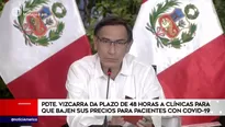 Martín Vizcarra, presidente de la república.