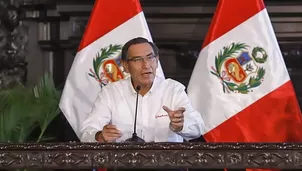 Presidente Martín Vizcarra. Foto: Presidencia Perú