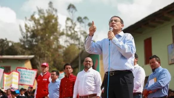 El presidente Martín Vizcarra / Foto: archivo Andina