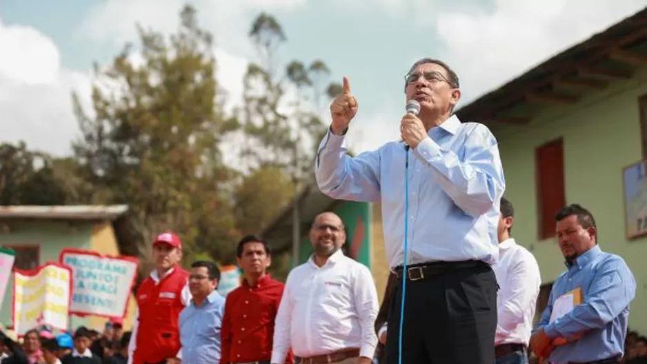 El presidente Martín Vizcarra / Foto: archivo Andina