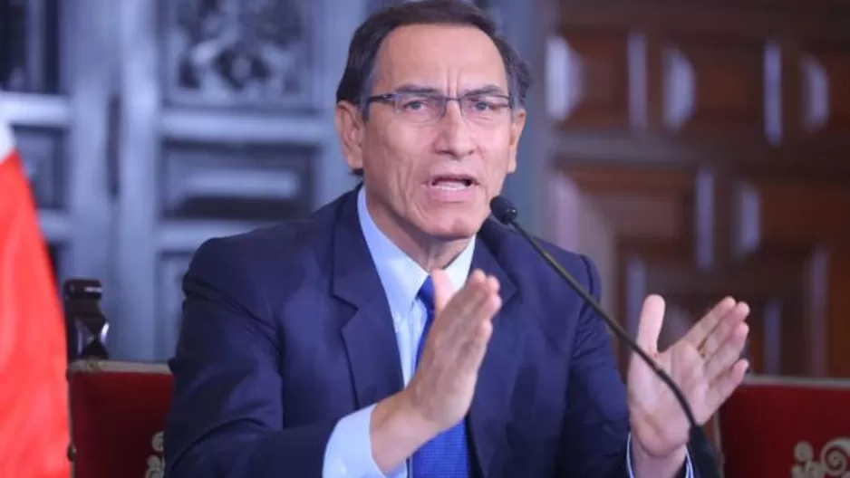 Martín Vizcarra, presidente del Perú. Foto: Agencia Andina 