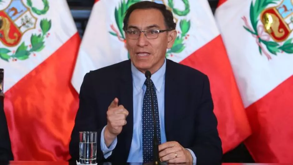 Presidente Martín Vizcarra. Foto: Agencia Andina