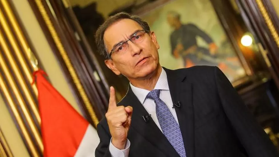 Presidente Martín Vizcarra Cornejo (Foto: ANDINA)