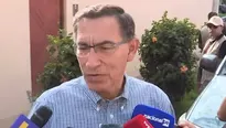 Presidente Martín Vizcarra. Foto y video: Canal N