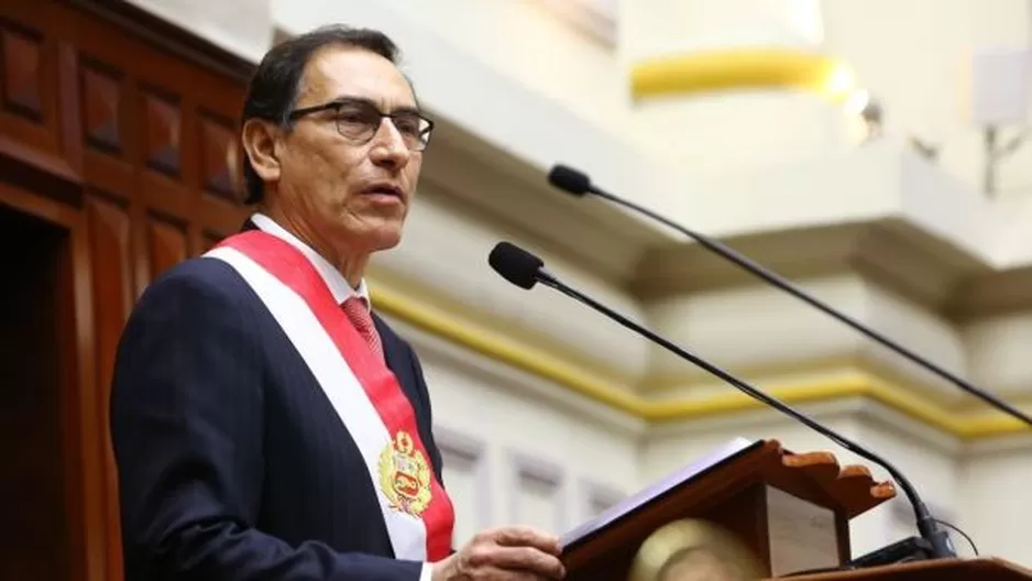 Presidente Martín Vizcarra. Foto: Congreso 