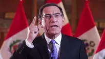 El presidente Martín Vizcarra 