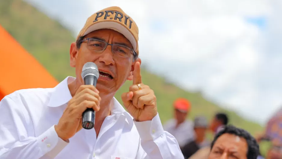 Presidente Martín Vizcarra. Foto: Presidencia