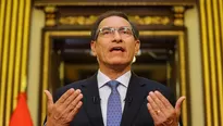 Martín Vizcarra anunció esta medida en un mensaje a la Nación. Foto: Presidencia