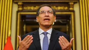 Martín Vizcarra anunció esta medida en un mensaje a la Nación. Foto: Presidencia