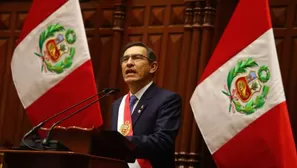 Vizcarra informó del avance del proceso de licenciamiento de las instituciones. Foto: Andina 