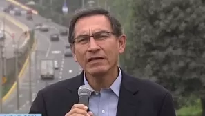 Martín Vizcarra, presidente de la República. Foto: Captura Canal N 