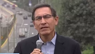 Martín Vizcarra, presidente de la República. Foto: Captura Canal N 